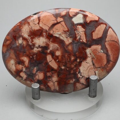 Poppy Jasper Palmstone (Extra Grade)  ~70x50mm