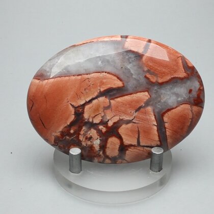 Poppy Jasper Palmstone (Extra Grade)  ~70x50mm