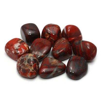 Poppy Jasper Tumble Stone (20-25mm)