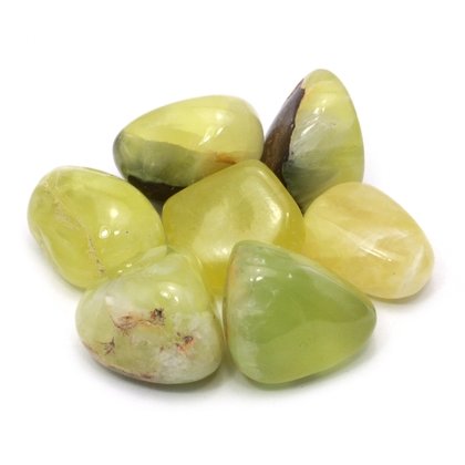 Prehnite Extra Grade Tumble Stone (25-30mm)