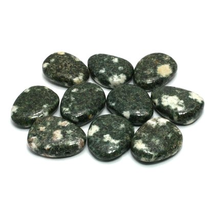 Preseli Stonehenge Bluestone Drilled Tumble Stone