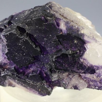 Purple Fluorite Healing Mineral ~43mm