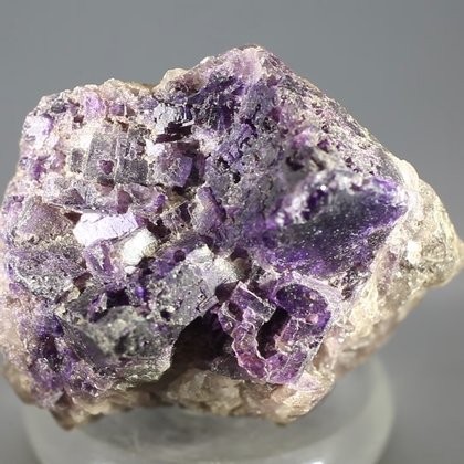 Purple Fluorite Healing Mineral ~48mm