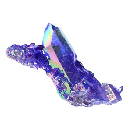 Purple Ultra Aura Quartz Healing Crystal ~52mm