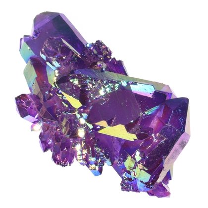 Purple Ultra Aura Quartz Healing Crystal ~55mm