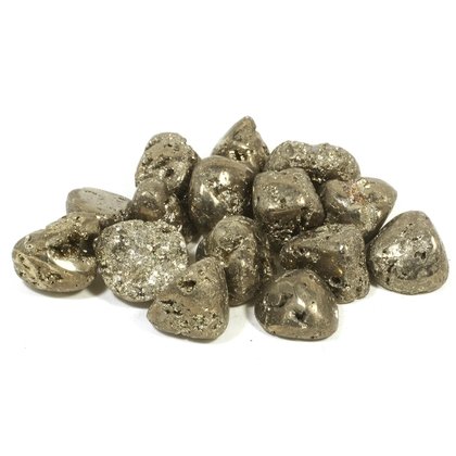 Iron Pyrite Tumble Stone (15-20mm)