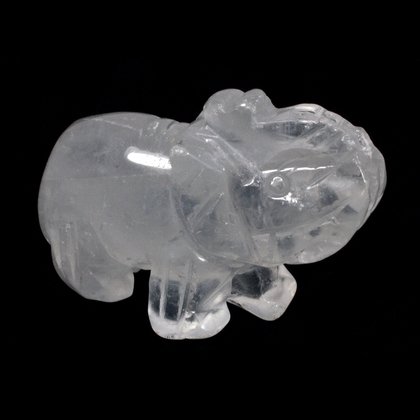 Quartz Crystal Elephant