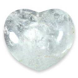 Quartz Crystal Heart ~45mm