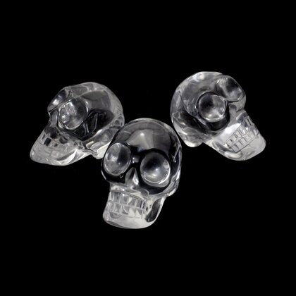 Quartz Crystal Skull ~ (33-35mm)