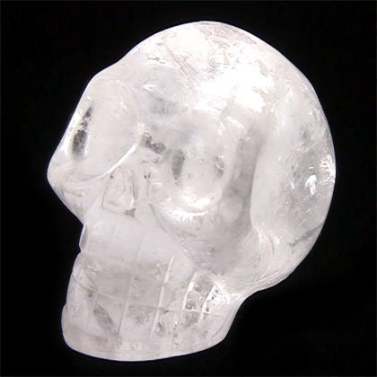 Quartz Crystal Skull - 50mm