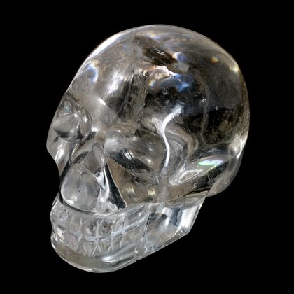 Quartz Crystal Skull ~9.3 x 7.1cm