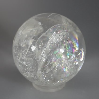 SUPERB Quartz Crystal Sphere ~52mm