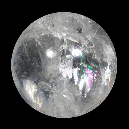 Quartz Crystal Sphere ~7.4cm