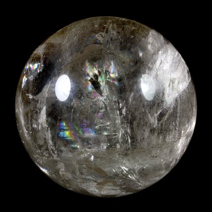 Quartz Crystal Sphere ~8.5cm