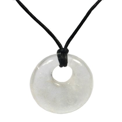 Quartz Donut Pendant (Gift Boxed)