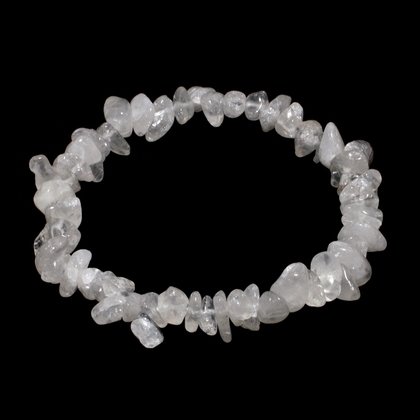 Quartz Gemstone Chip Bracelet