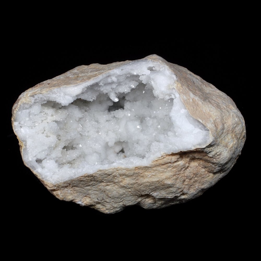 Quartz Geode Crystal Specimen - Small