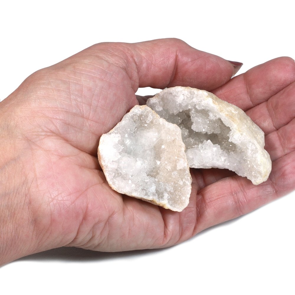 Quartz Geode Crystal Specimen - Small