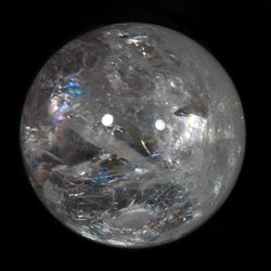 Quartz Medium Crystal Sphere ~4.5cm
