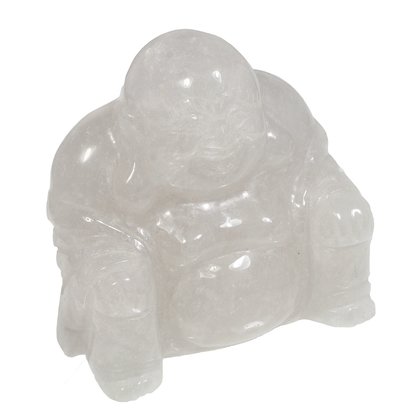 Quartz Sitting Buddha Statue