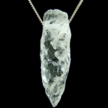 Quartz Unpolished Pendant