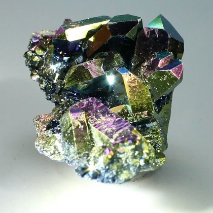 POPULAR Rainbow Aura Quartz Healing Crystal ~67mm