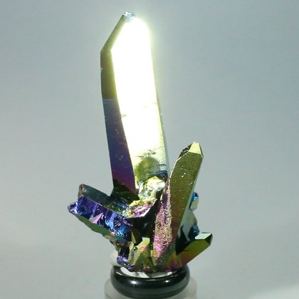 Rainbow Aura Quartz Healing Crystal ~66mm