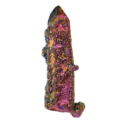 Rainbow Aura Spirit Quartz Point ~ 60mm