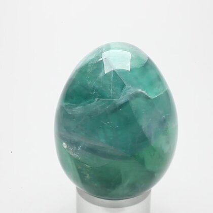 Rainbow Fluorite Crystal Egg  ~50mm