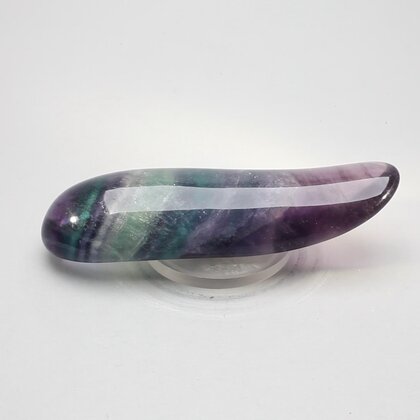 Rainbow Fluorite Crystal Massage Wand ~72mm