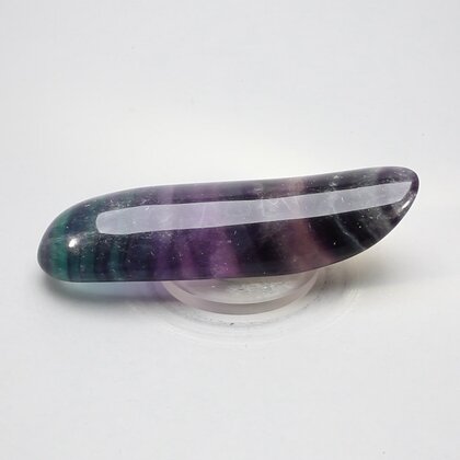 Rainbow Fluorite Crystal Massage Wand ~72mm
