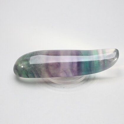 Rainbow Fluorite Crystal Massage Wand ~73mm