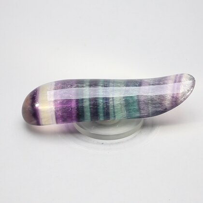 Rainbow Fluorite Crystal Massage Wand ~75mm