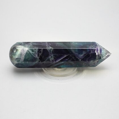Rainbow Fluorite Crystal Massage Wand ~88mm