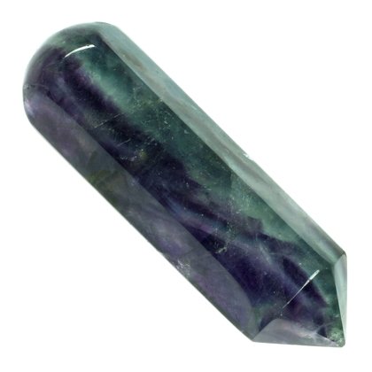 Rainbow Fluorite Crystal Massage Wand