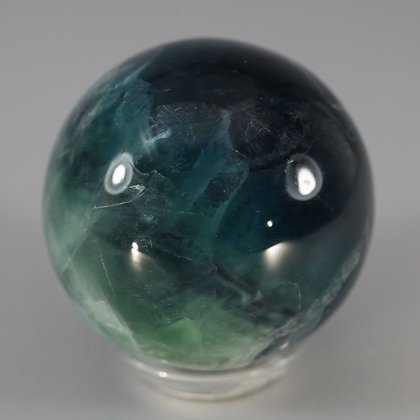 Rainbow Fluorite Crystal Sphere ~4.5cm