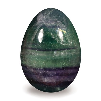 Rainbow Fluorite Egg ~50mm