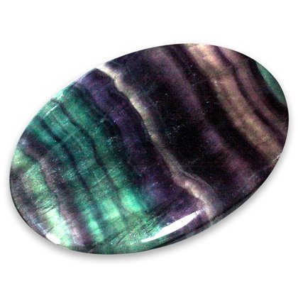 Rainbow Fluorite Massage Stone (Extra Grade)