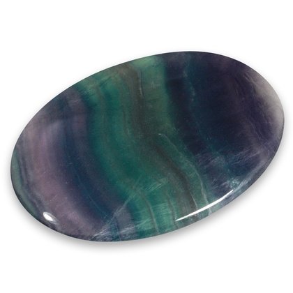 Rainbow Fluorite Palm Stone (Extra Grade)