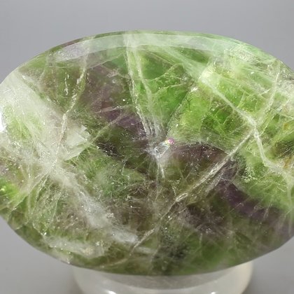 Rainbow Fluorite Palmstone (Extra Grade) ~70 x 50 mm