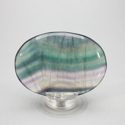 Rainbow Fluorite Palmstone (Extra Grade) ~70x50mm