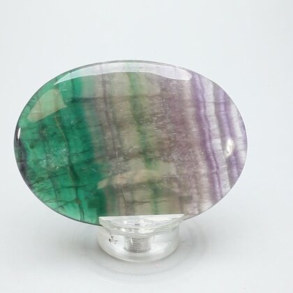 Rainbow Fluorite Palmstone (Extra Grade) ~70x50mm