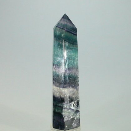 Rainbow Fluorite Polished Point ~89mm