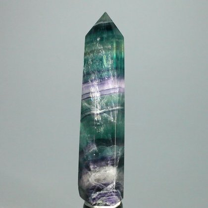 Rainbow Fluorite Polished Point ~94mm