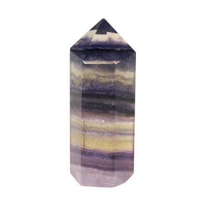 Rainbow Fluorite Polished Point ~35mm