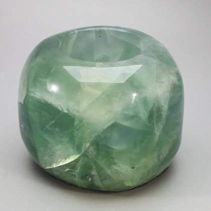 Rainbow Fluorite Tealight Candle Holder ~8.5 x 6.3cm