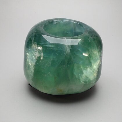 Rainbow Fluorite Tealight Candle Holder ~8.5 x 6cm