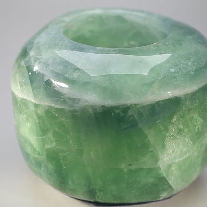 Rainbow Fluorite Tealight Candle Holder ~8.5 x 6cm