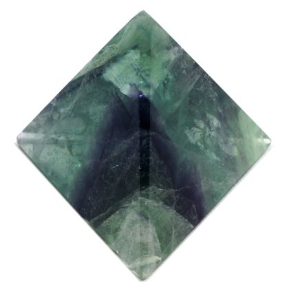 Rainbow Fluorite Tetrahedron Pyramid