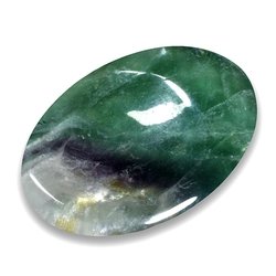 Rainbow Fluorite Thumb Stone